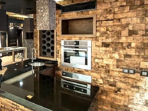 Настенное клеевое пробковое покрытие Muratto 3D YRCB1N005 Cork Bricks Natural