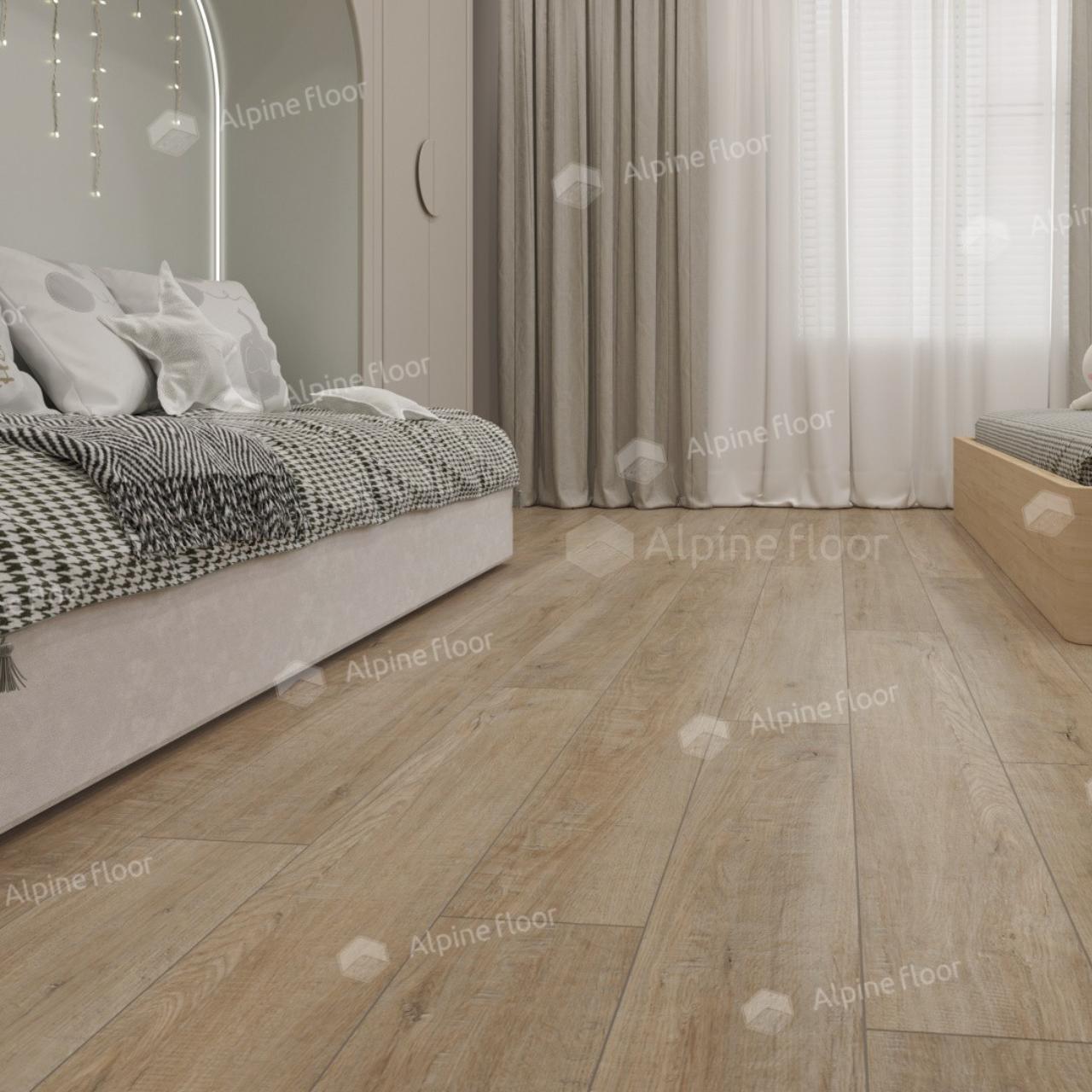 Кварцвинил Alpine Floor Ultra Eco 5-39 Дуб Амбер