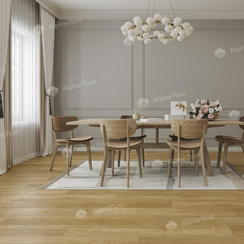 Кварцвинил Alpine Floor Ultra Eco 5-35 Дуб Итальянский