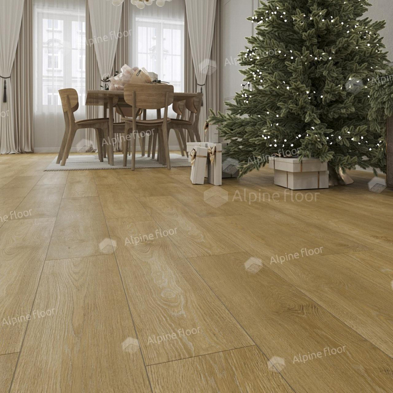 Кварцвинил Alpine Floor Ultra Eco 5-35 Дуб Итальянский